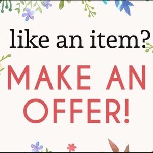 Offers totally welcomed! 💗🎉🧜🏼‍♀️